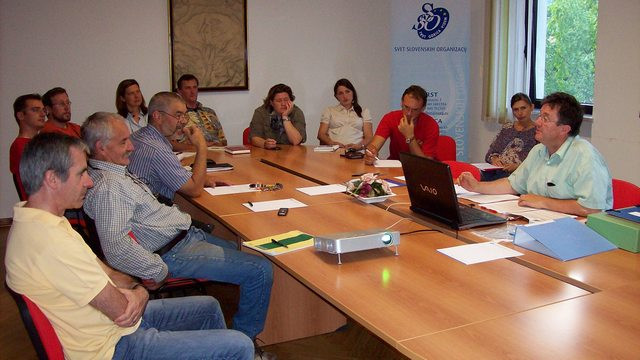 Seminar o arhivih (foto: Svet slovenskih organizacij SSO)