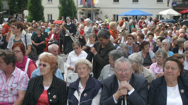 Romanje bolnikov, invalidov in starejših na Brezje (foto: Izidor Šček)