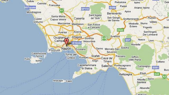 Neapelj - italijansko Napoli (foto: Google map)