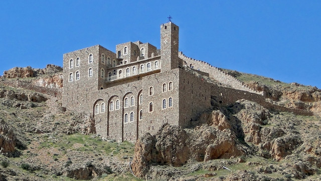 Samostan Deir Mar Musa (foto: Wikimedia Commons)