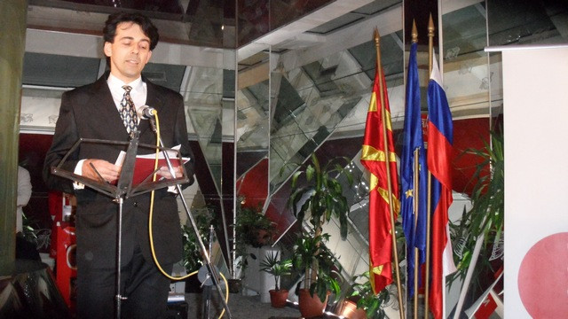 Sašo Stojkovski (foto: Slovenski center Skopje)