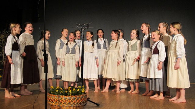 Pevci OFS OŠ Šentjernej (foto: Vesna Sever)