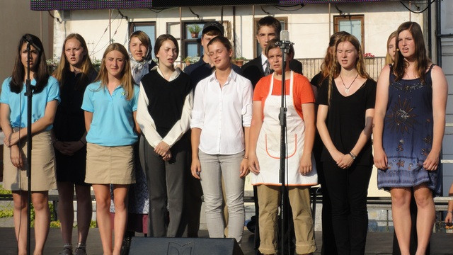 Slovenski maturantje iz Kanade 2012 (foto: Matjaž Merljak)