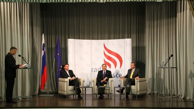 Soočenje predsedniških kandidatov (foto: Izidor Šček)