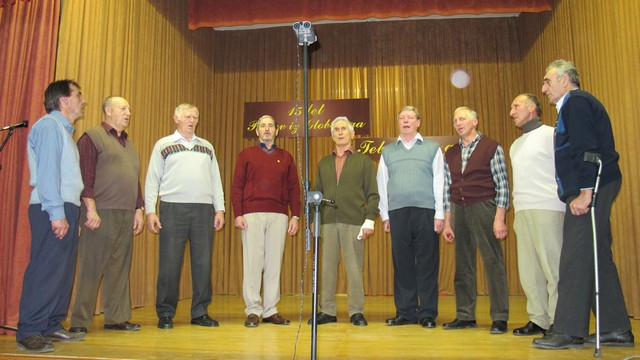 Pevci iz Globokega (foto: Vesna Sever Borovnik)