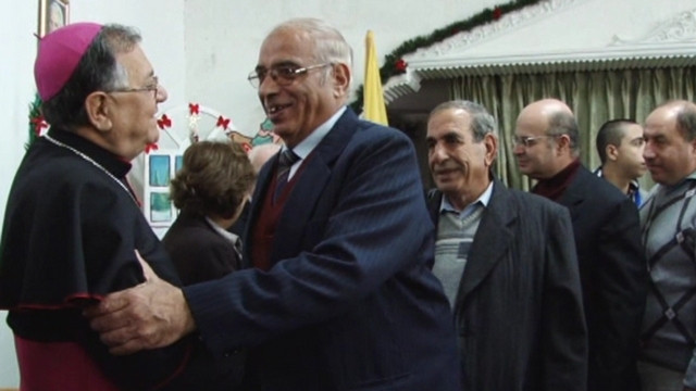 Patriarh msgr. Fouad Twal v gazi Patriarh msgr. Fouad Twal v gazi (foto: FMC)