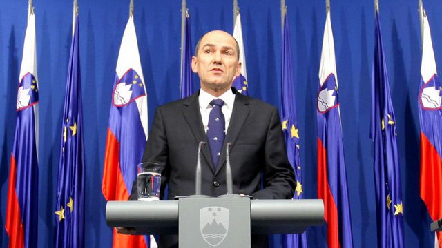 Predsednik vlade Janez Janša (foto: Kabinet predsednika vlade)