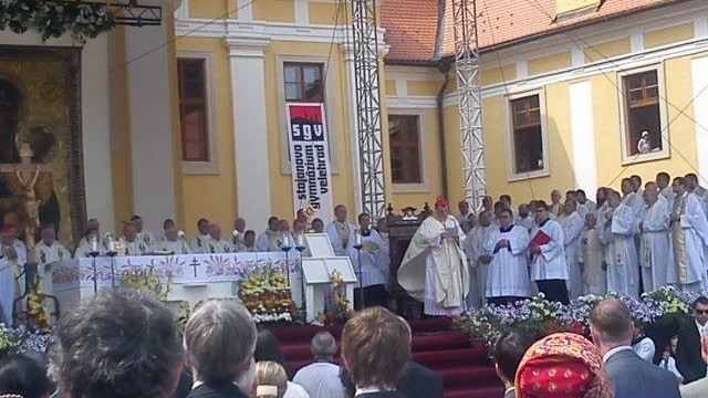 Slovesnost v Velehradu (foto: Marko Rakun)