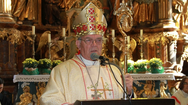 Škof Stanislav Lipovšek (foto: Robert Božič)