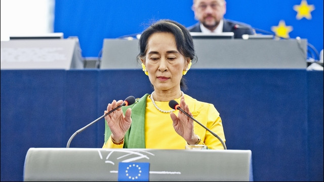 Političarka iz Burme, Aung San Suu Kyi. (foto: europarl.eu)