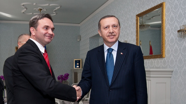 Zijad Bećirović in Recep Tayyip Erdogan (foto: OA Zijada Bećirovića)