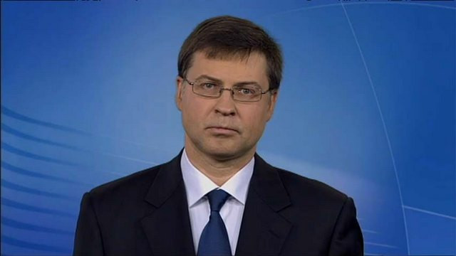 Evropski komisar Valdis Dombrovskis (foto: ec.europa.eu)