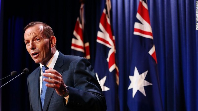 Avstralski premier Tony Abbot (foto: Reuters)