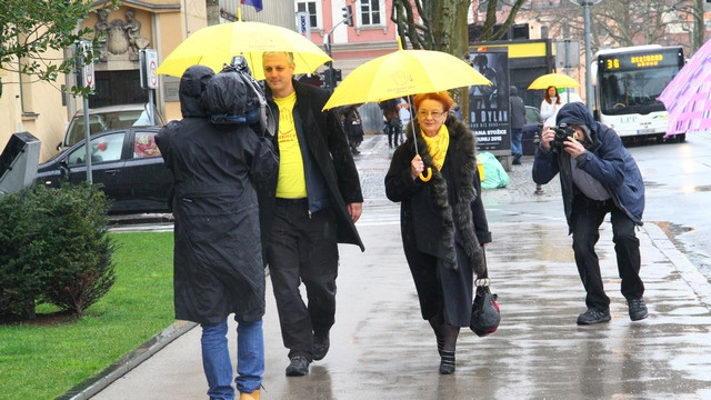 Aleš Primc in Metka Zevnik (foto: Izidor Šček)