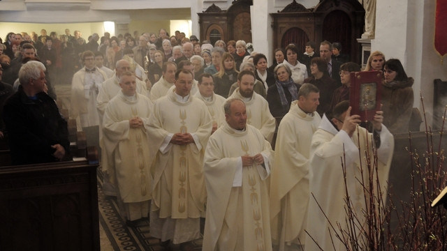 Začetek praznovanja 10. obletnice škofije Novo mesto (foto: ARO)