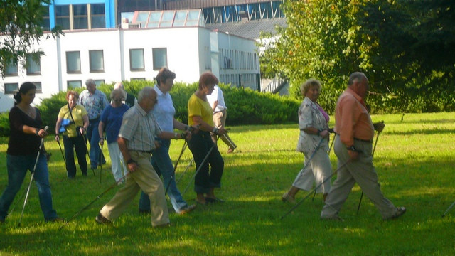 Ztrinek z enega od srečanj bolnikov s Parkinsonovo boleznijo (foto: Društvo Trepetlika)