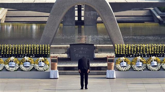 Spominska slovesnost v Hirošimi (foto: AFP)