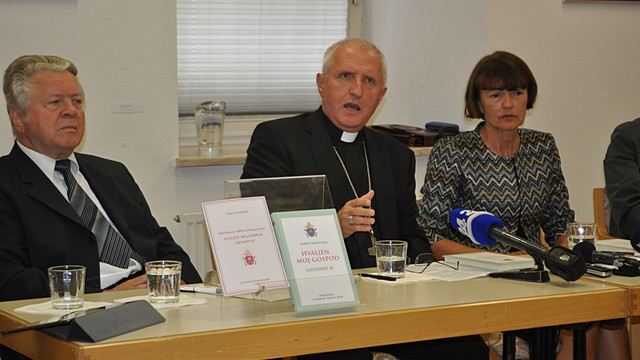 Predstavitev slovenskega prevoda okrožnice Laudato si (foto: ARO)