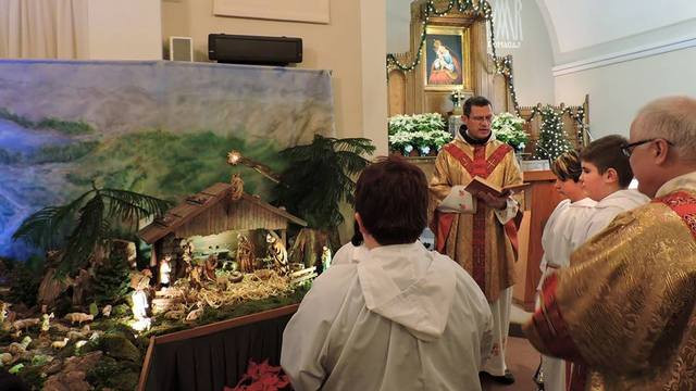 Pri jaslicah v Lemontu 2015 (foto: Slovenski kulturni center v Lemontu)