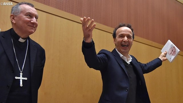 Roberto Benigni (foto: Radio Vatikan)