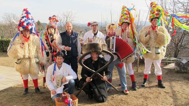 Škoromati iz Hrušice (foto: Vesna Sever Borovnik)