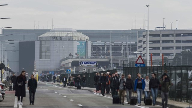 Bruseljsko letališče (foto: Radio Vatikan/EPA)