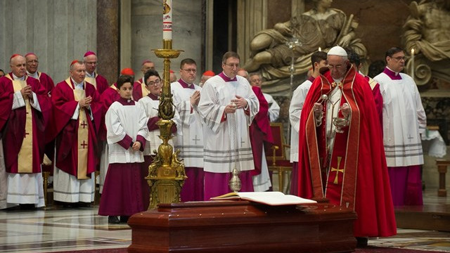 Slovo od kardinala Cottiera (foto: L'Osservatore Romano)