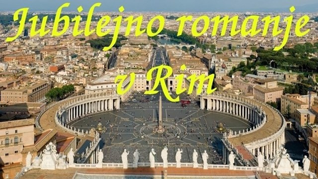 Jubilejno zahvalno romanje v Rim (foto: Radio Vatikan)