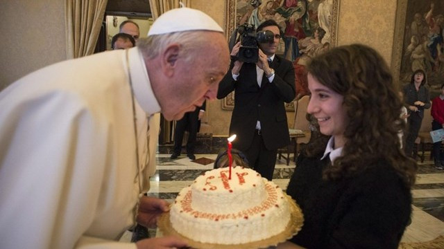 Papež praznuje 80 let (foto: Radio Vatikan)