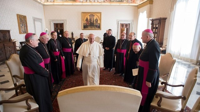 Škofje balkanskih držav na obisku ad limina (foto: Radio Vatikan)