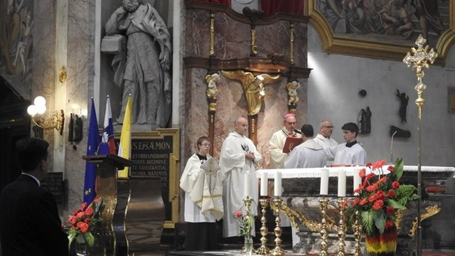 Praznovanje 800-letne navzočnosti malteških vitezov v Sloveniji (foto: p. Ivan Rampre)