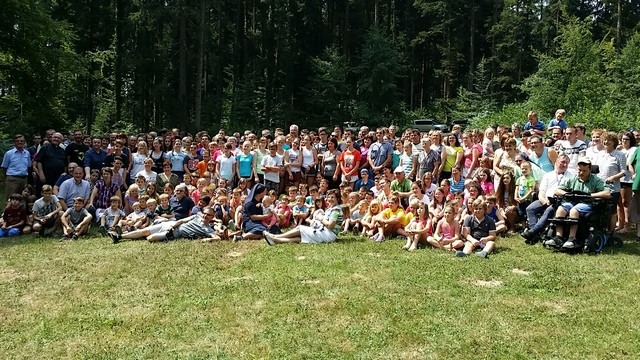 Zbrani na pikniku Aninega sklada (foto: Alen Salihović)