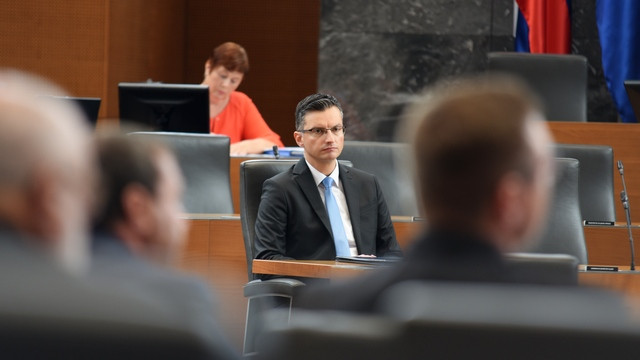 Predsednik vlade Marjan Šarec (foto: Rok Mihevc)