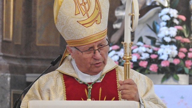 Škof Andrej Glavan (foto: p. Ivan Rampre)
