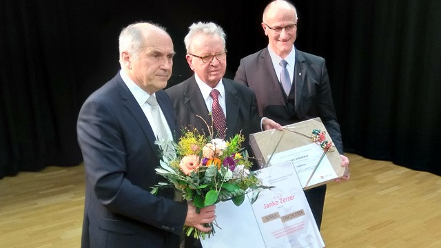 Janko Zerzer, 40. Tischlerjeva nagrada (foto: Matjaž Merljak)