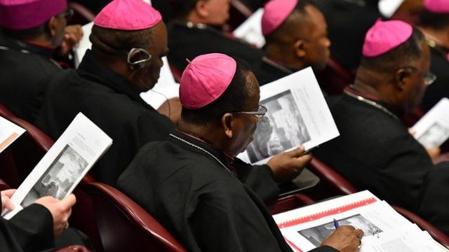 Škofje na zasedanju v Vatikanu (foto: Vatican News)