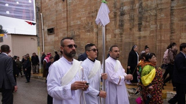 Kristjani v Iraku (foto: Vatican News)