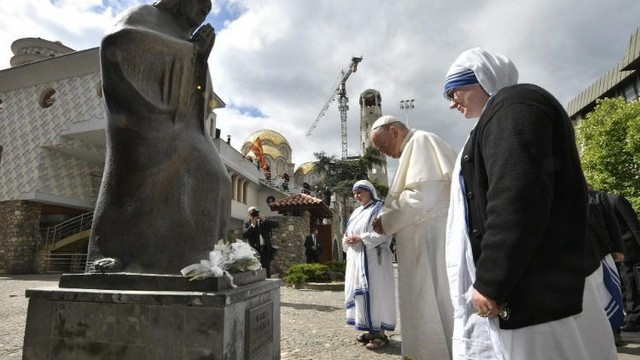 Papež v Makedoniji (foto: vaticannews.va)