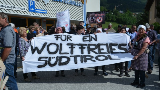 Protest tirolskih kmetov (foto: SudtirolerLandwirt)
