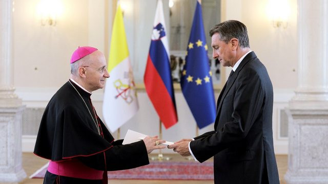 Nuncih Speich pri Pahorju (foto: Urad predsednika republike)