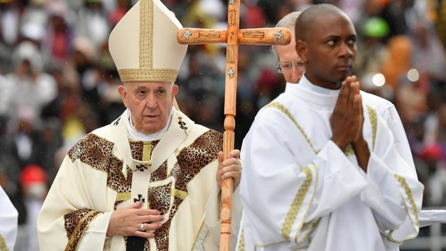 Papež v Mozambiku (foto: vaticannews.va)