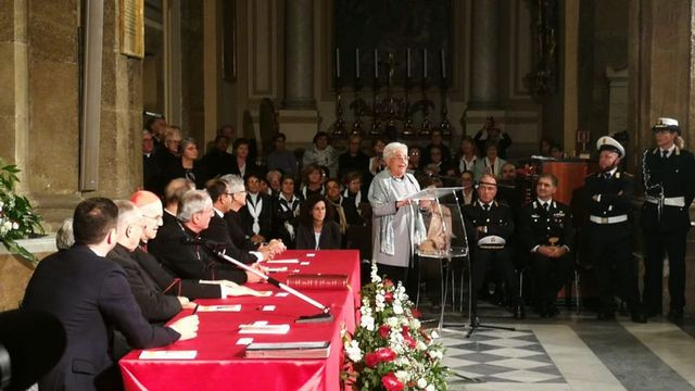 Nagovor Marie Voce ob sklepu škofijskega postopka (foto: Gibanje fokolarov)