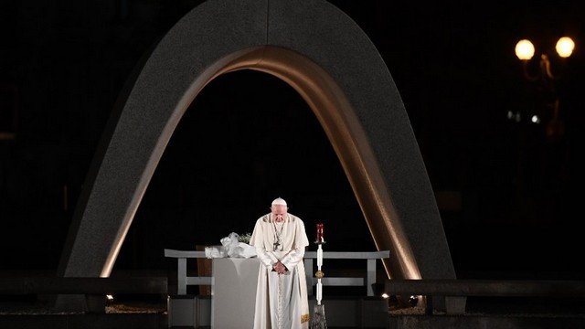 Papež v Hirošimi (foto: vaticannews.va)