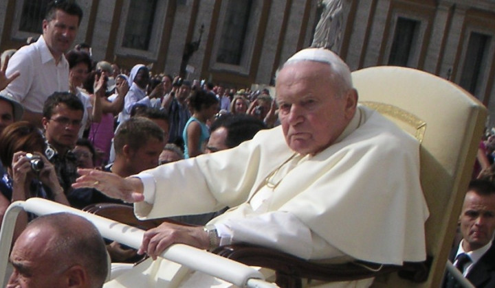 Papež Janez Pavel II. (foto: Wikipedia)