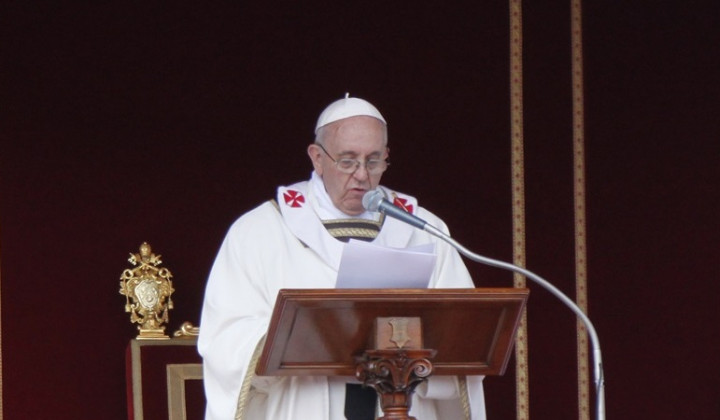 Papež Frančišek (foto: p. dr. Robert Bahčič)