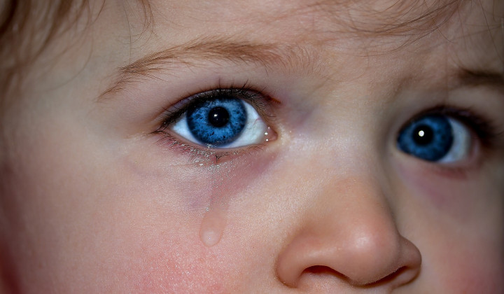 Otroške solze (foto: Pixabay)