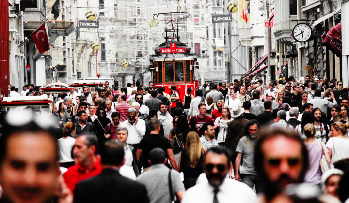 Turčija, Carigrad, množica (foto: Pixabay)