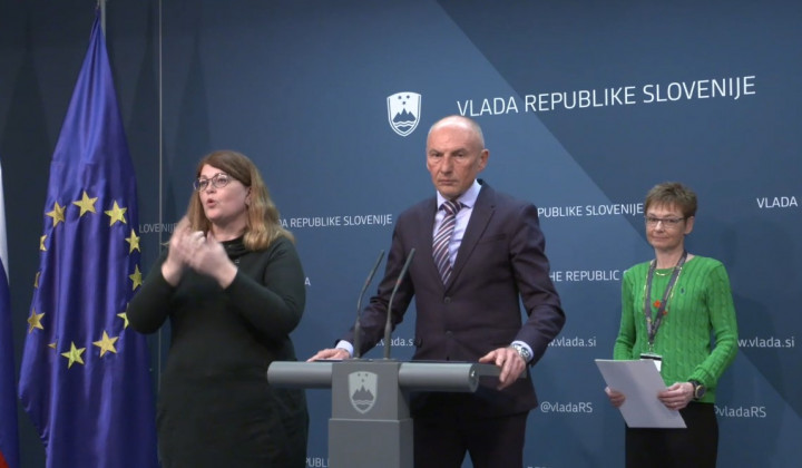 Minister Aleš Šabeder, ki opravlja tekoče posle (foto: gov.si)