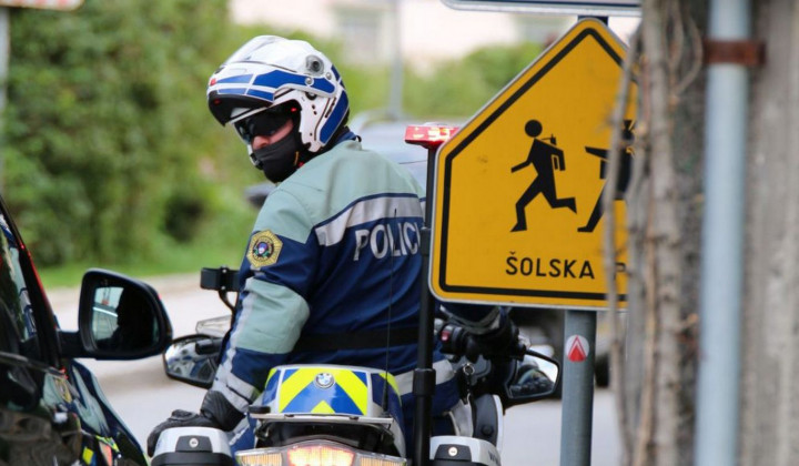 Šolska pot, policija, opozorila, varnost (foto: www.policija.si)