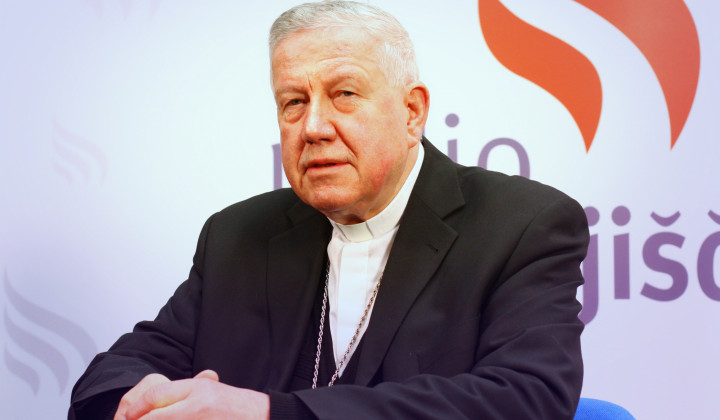 Nadškof msgr. Stanislav Hočevar (foto: ARO)